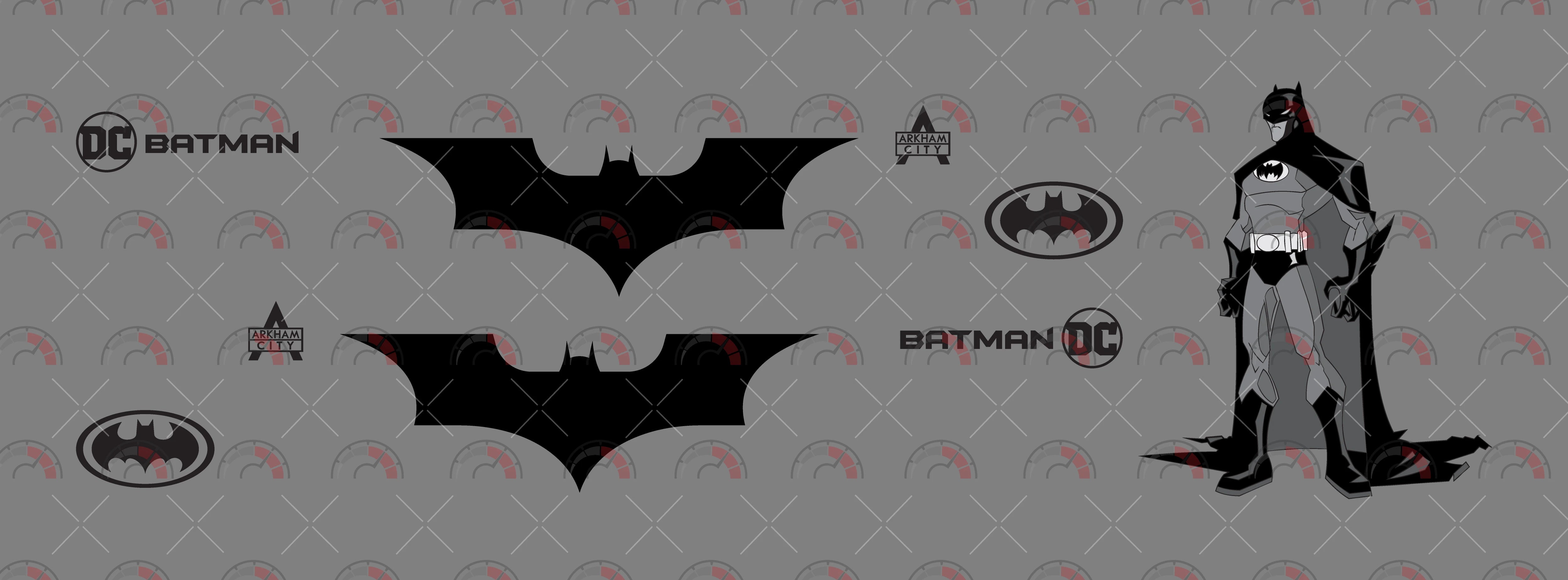Bat Sign 3 Play Vehicle Decals