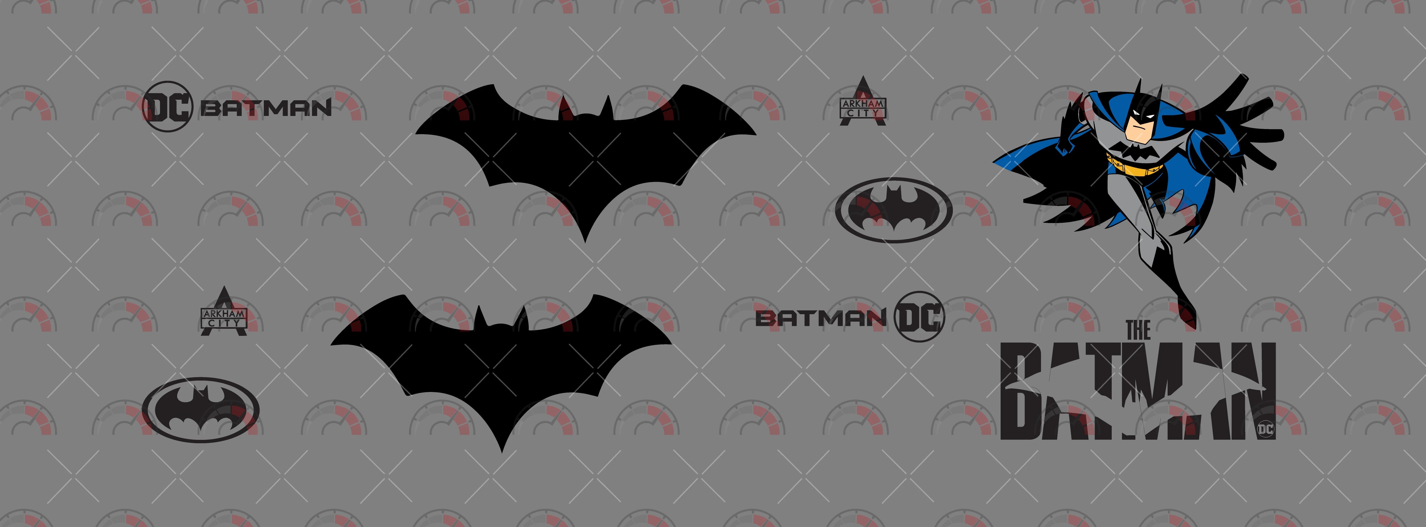 Bat Sign 6 Toy Vehicle Decals