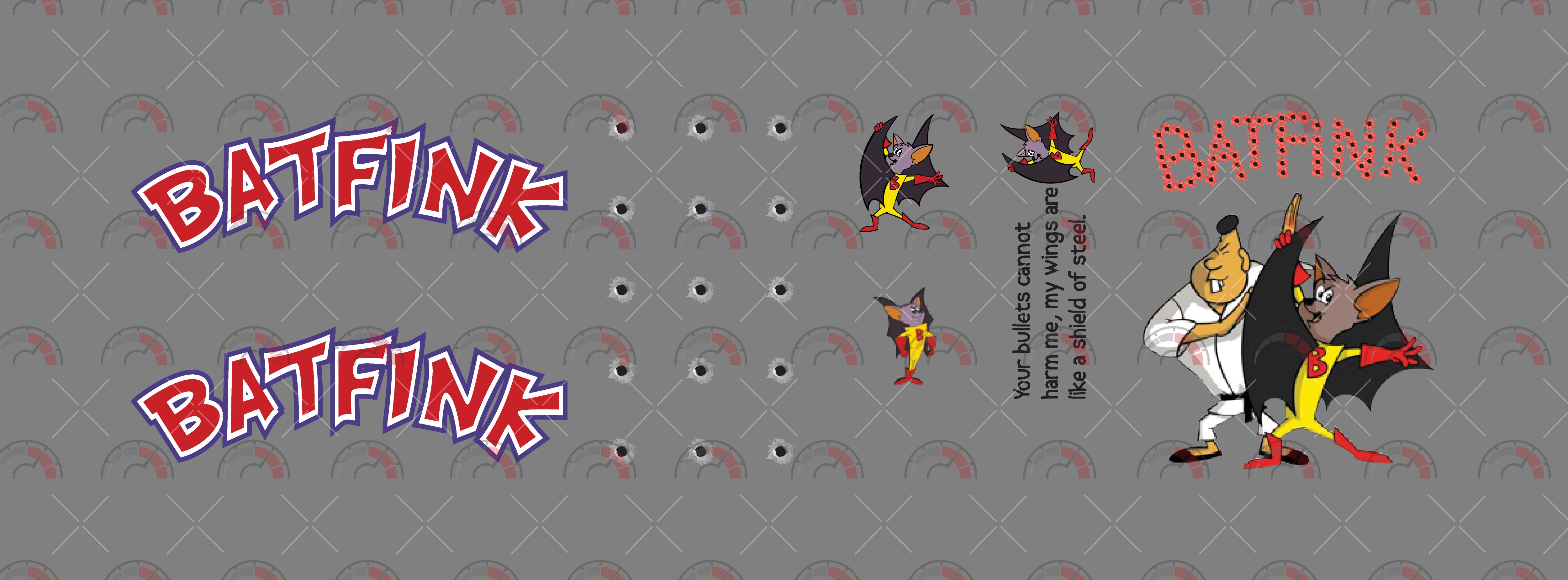 Batfink Play Vehicle Decals