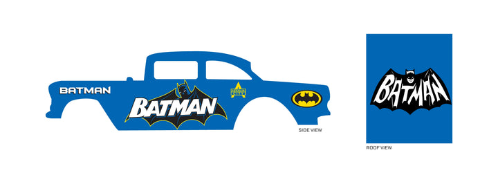 Bat in Shadow 03 Design Toy Car Sticker