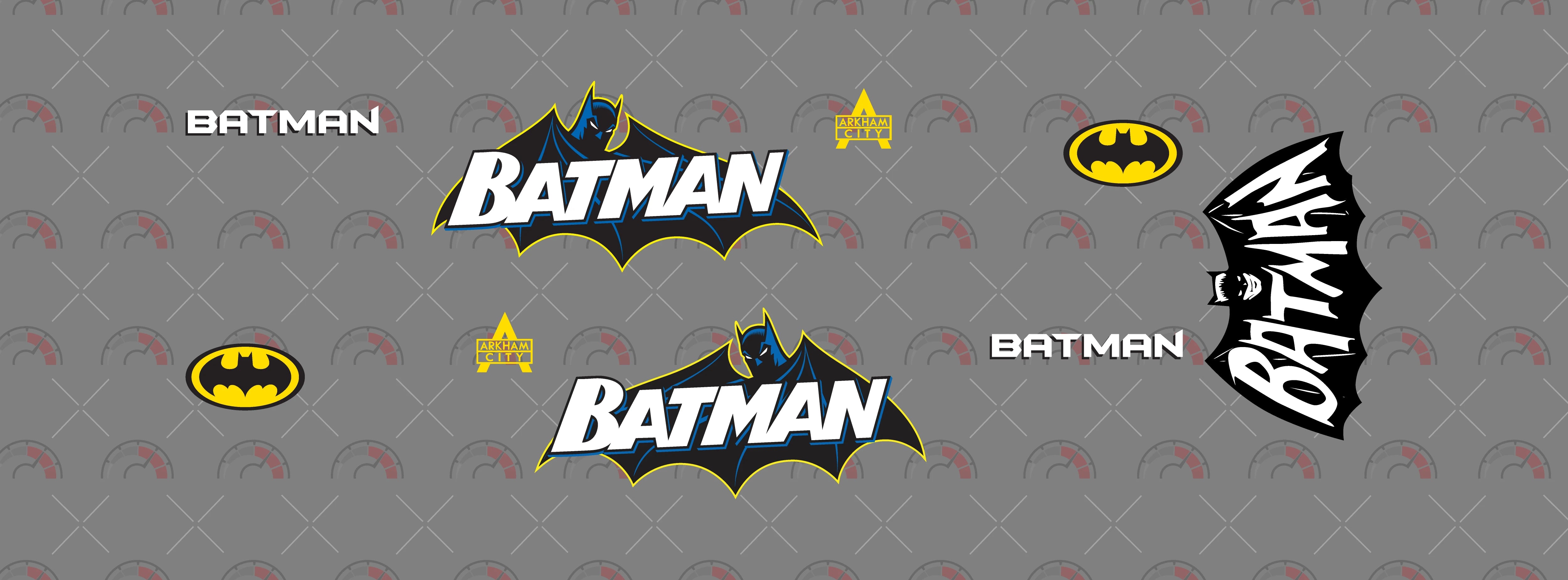 Bat in Shadow 03 Design Toy Car Sticker