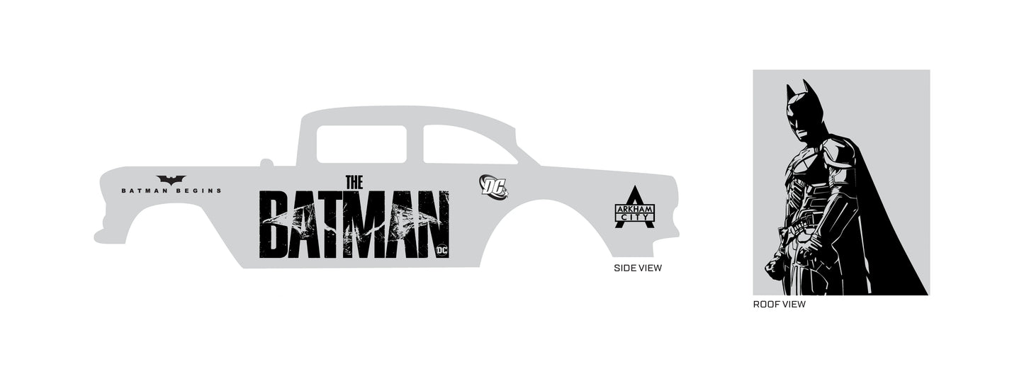 Bat in Shadow 01 Custom Car Decals