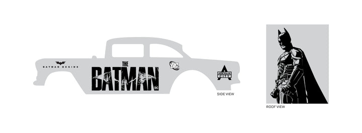 Bat in Shadow 01 Custom Car Decals