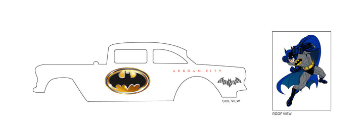 Batman 02 Toy Vehicle Decals