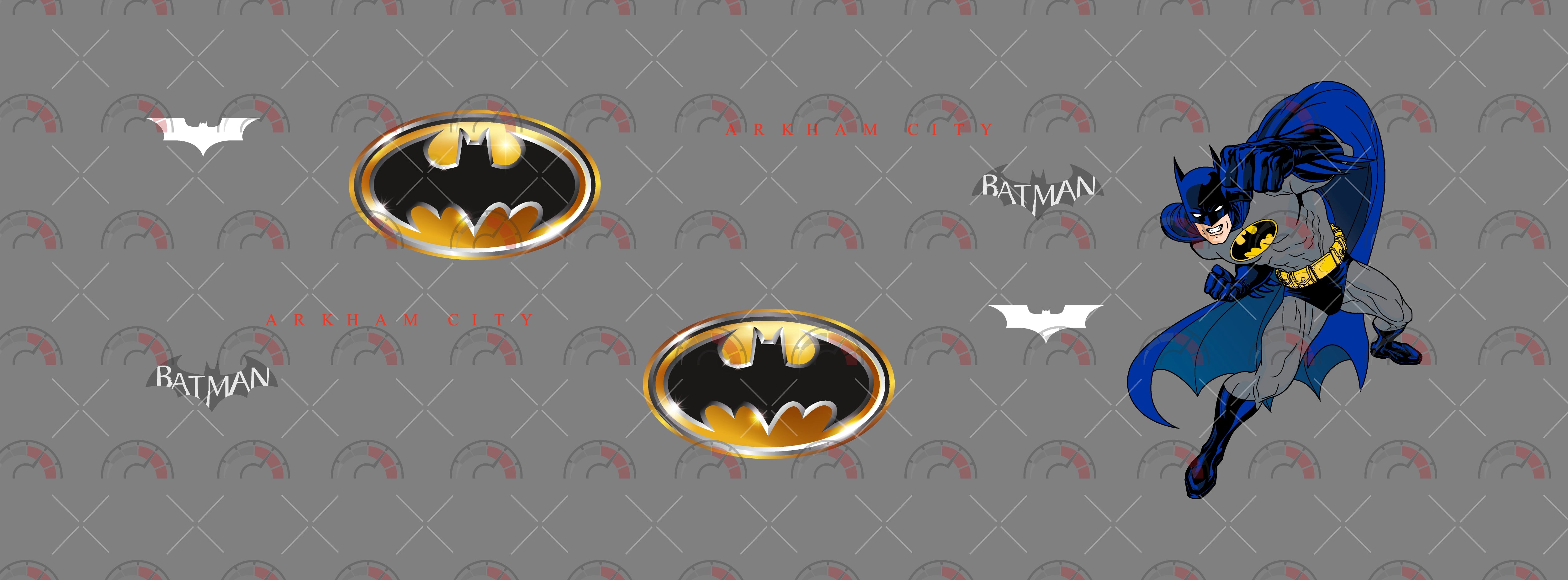 Batman 02 Toy Vehicle Decals