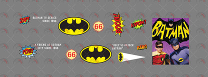 Batman TV Series Toy Vehicle Decals