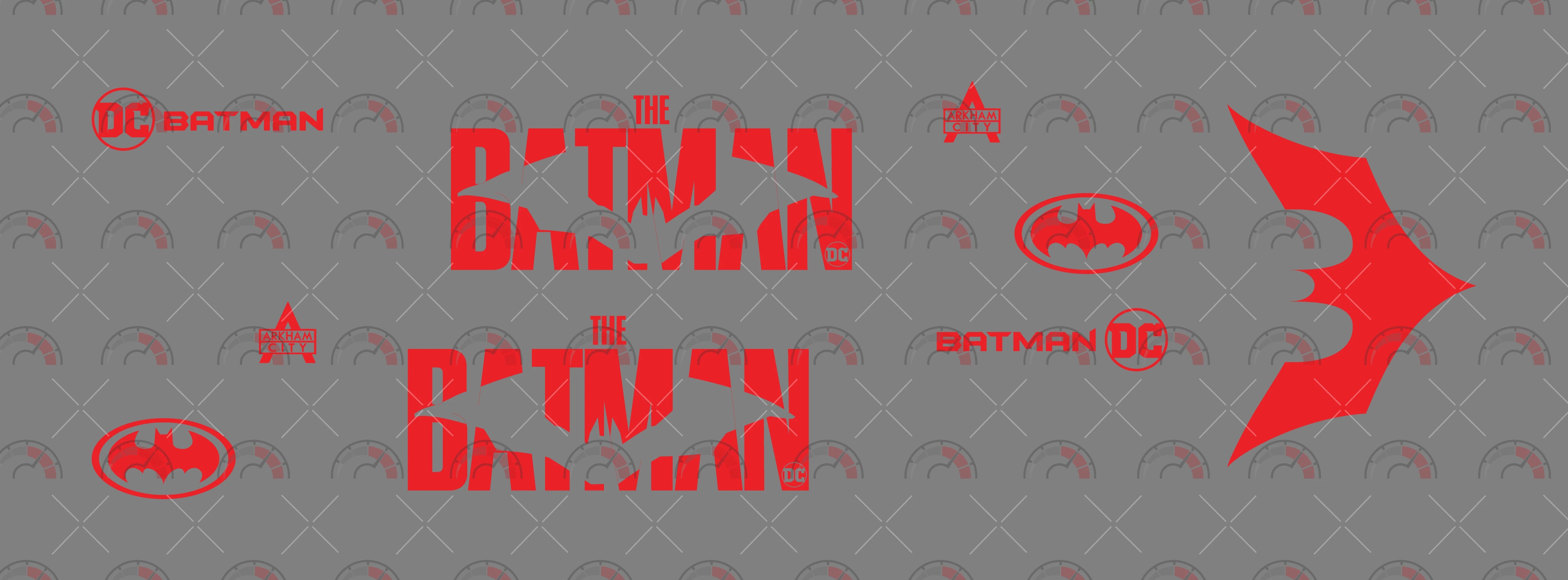 Batman vs Superman Logo 05 Custom Car Decals