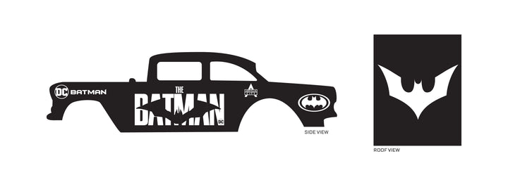 Batman vs Superman Logo 06 Design Toy Car Sticker