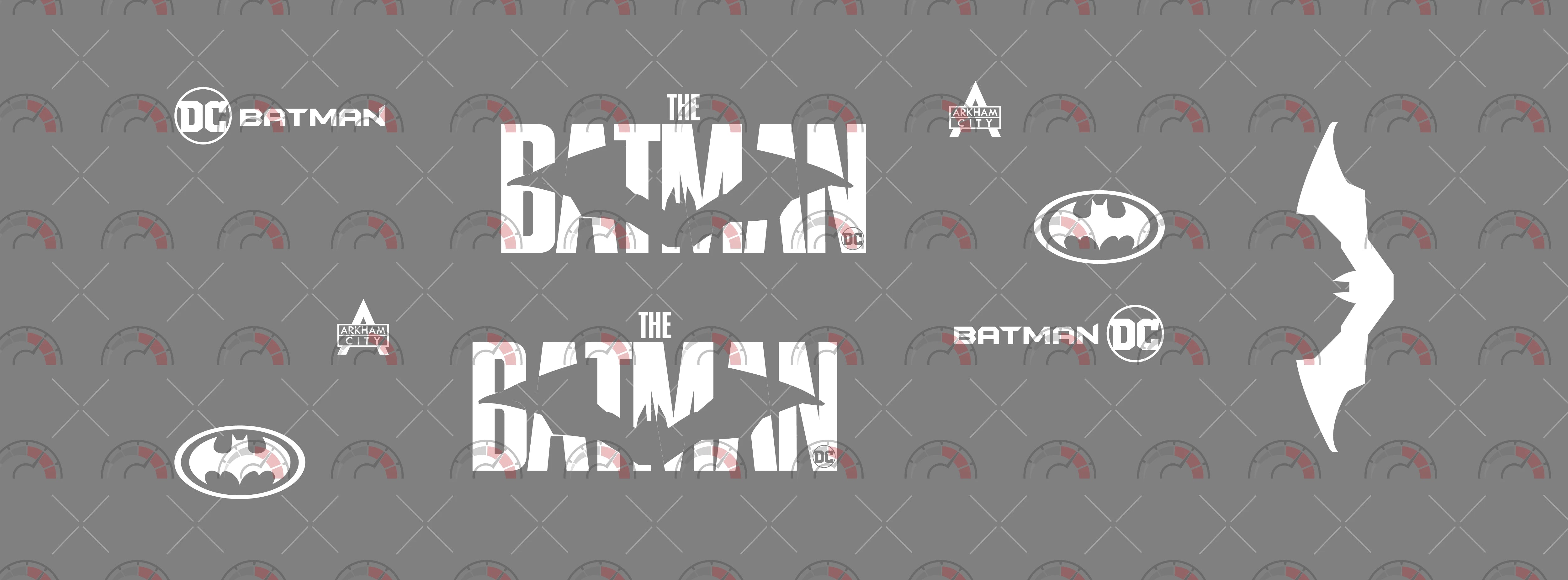 Batman vs Superman Logo 06 Design Toy Car Sticker