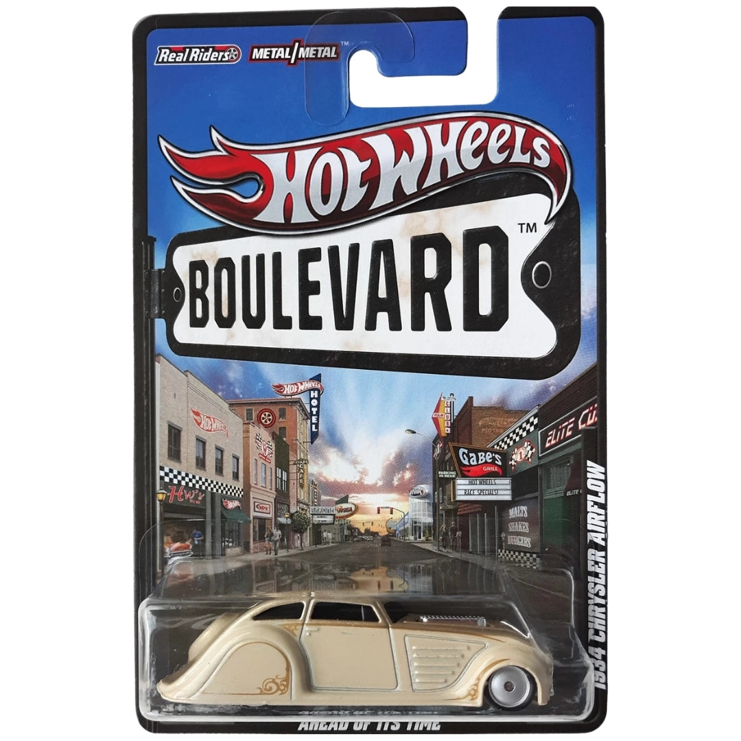 Hot Wheels 1934 Chrysler Airflow 1:64 - Gold Top with Beige Sides