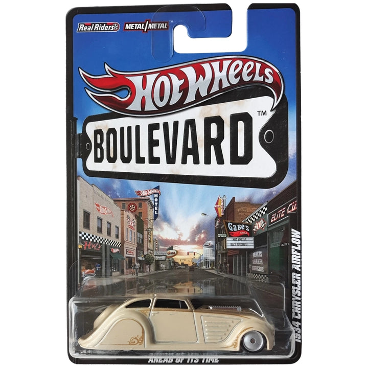 Hot Wheels 1:64 1934 Chrysler Airflow Gold Top & Beige Sides