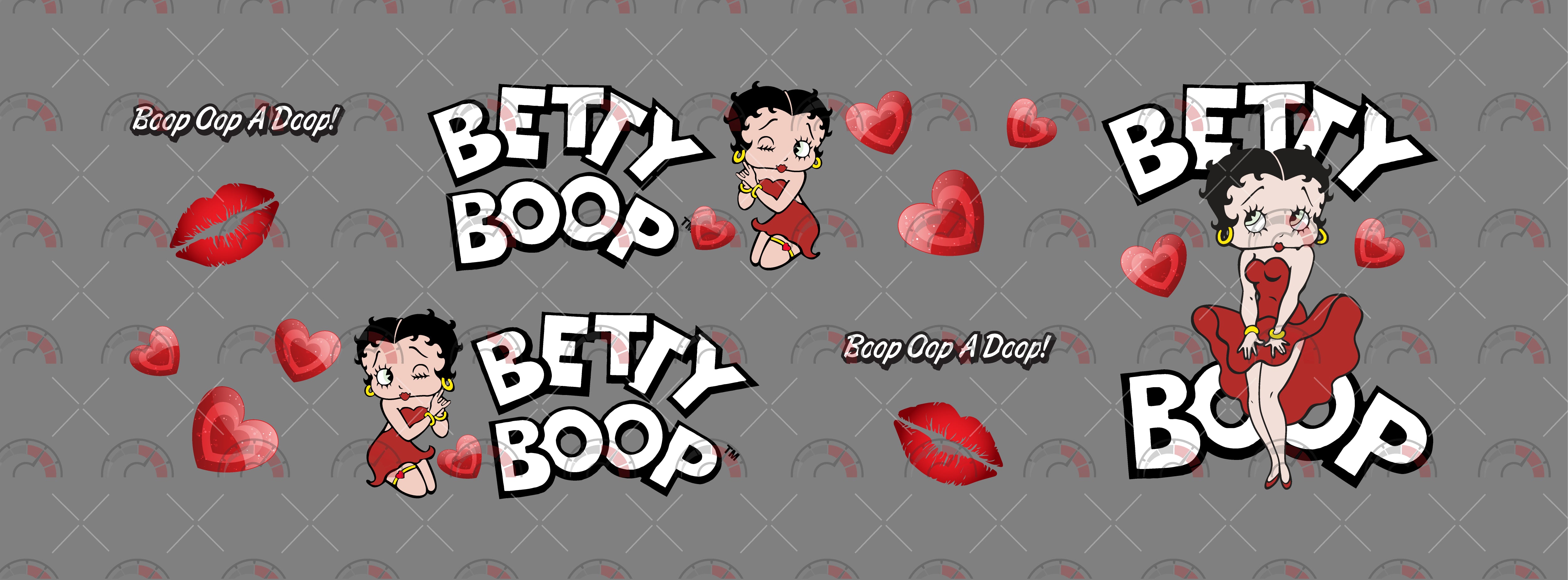 Betty Boop 01 Custom Car Decals