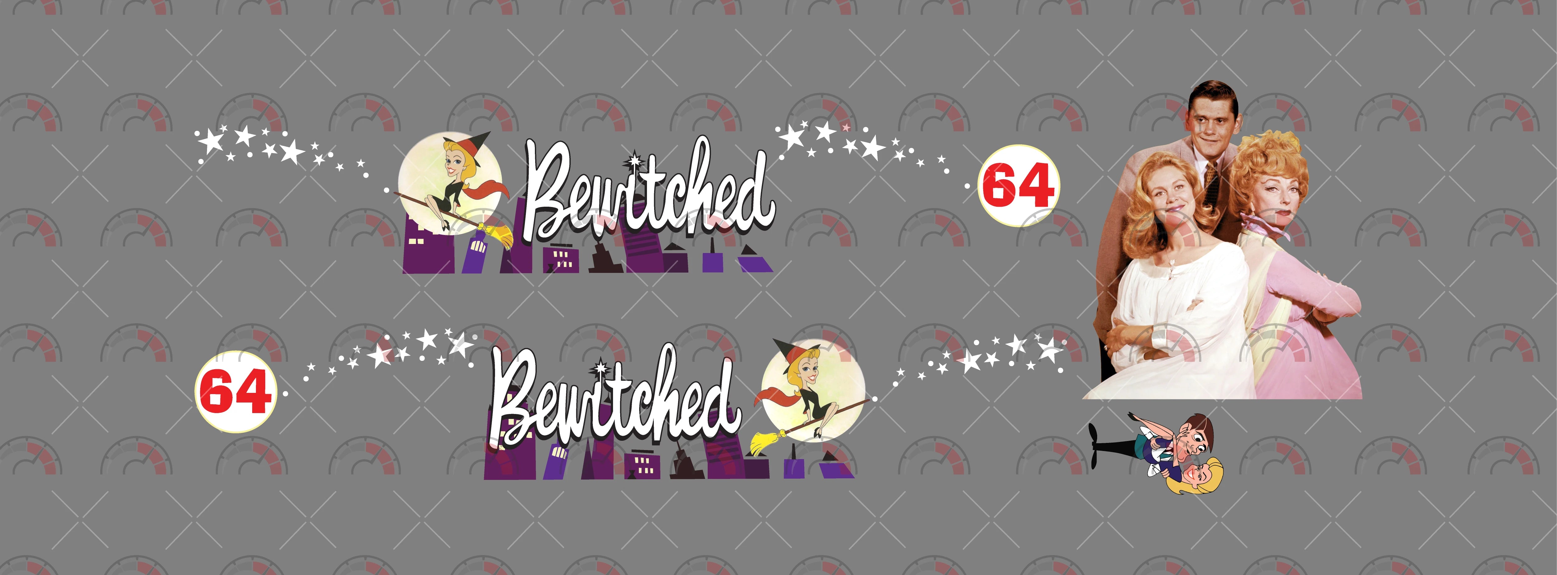 Bewitched Custom Model Car Decals