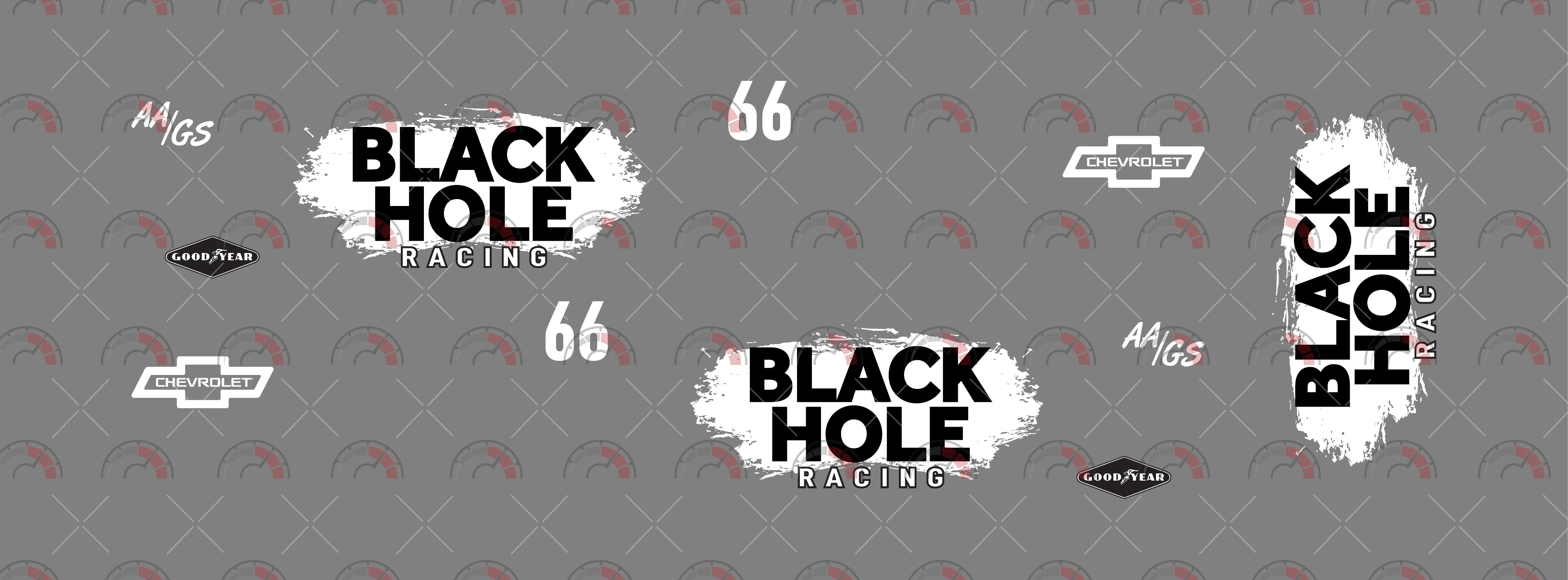 Black Hole Racing Play Vehicle Decals