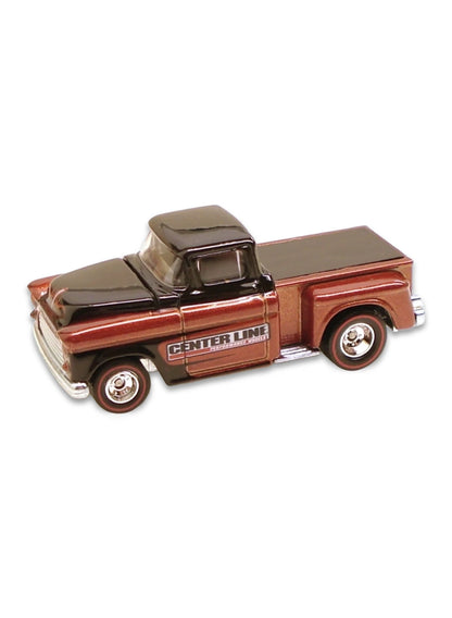 Hot Wheels Delivery Slick Rides 2010 Chevrolet '56 Flashsider 1:64 – Black & Metalflake Copper