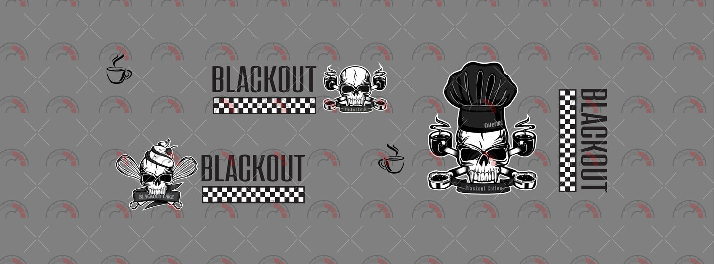Blackout Coffee and Catering Black