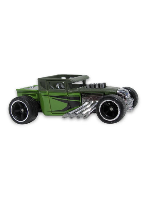 Hot Wheels Larry's Garage 21-Car Collection 2009 Bone Shaker 1:64 – Satin Olive & Bright Green