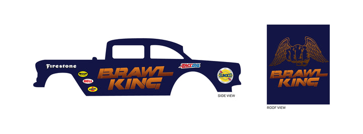 Brawl King Custom Car Decals