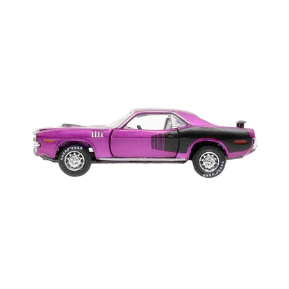 1971 Plymouth HEMI Cuda - Bright Pink, Pink Hood, Black Rear Louver