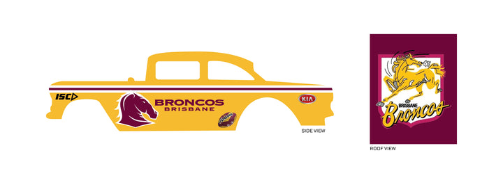 Broncos 2023 03 model Car Decals