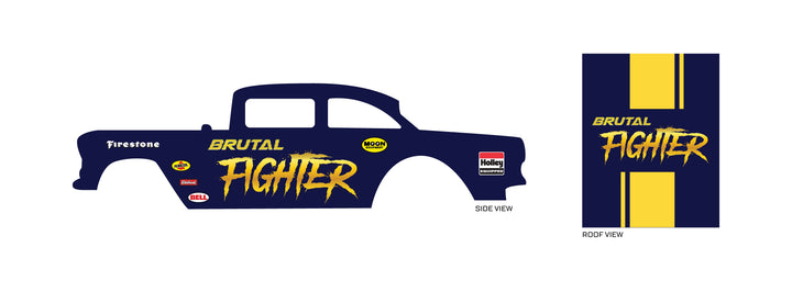 Brutal Fighter model Car Decals