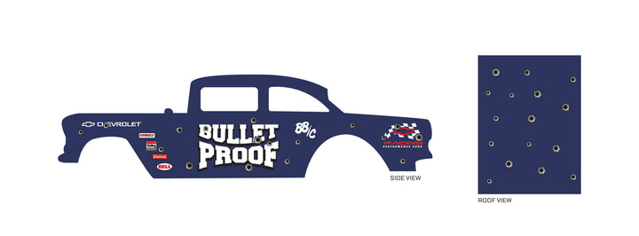 Bullet Proof Toy Vehicle Decals