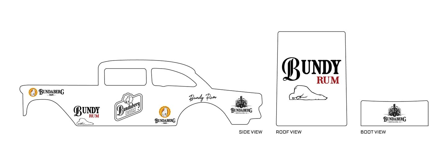 Bundaberg Rum B&W