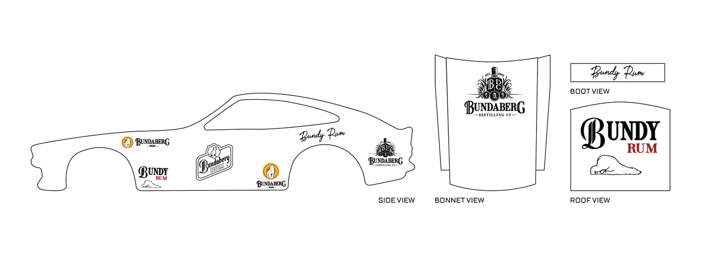 Bundaberg Rum B&W
