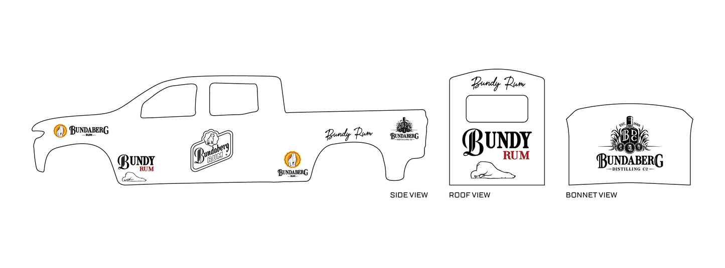 Bundaberg Rum B&W