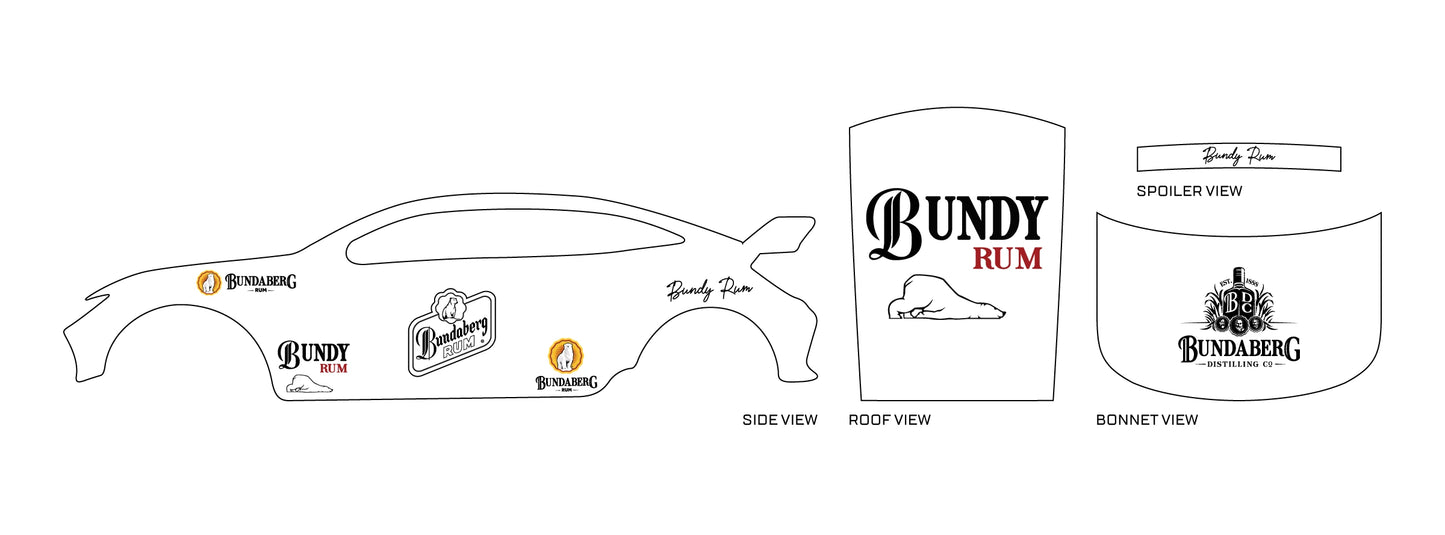 Bundaberg Rum B&W