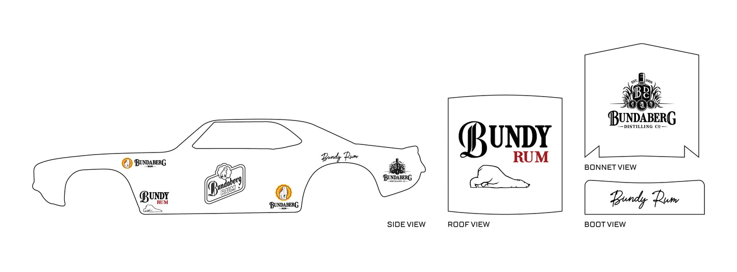 Bundaberg Rum B&W