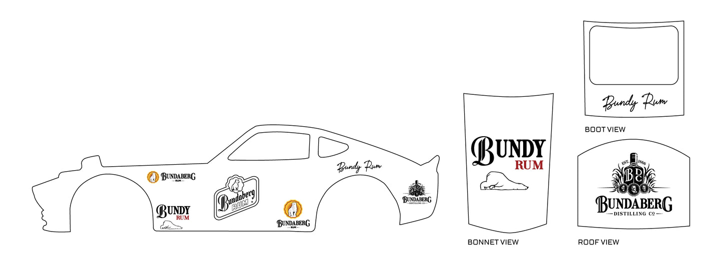 Bundaberg Rum B&W