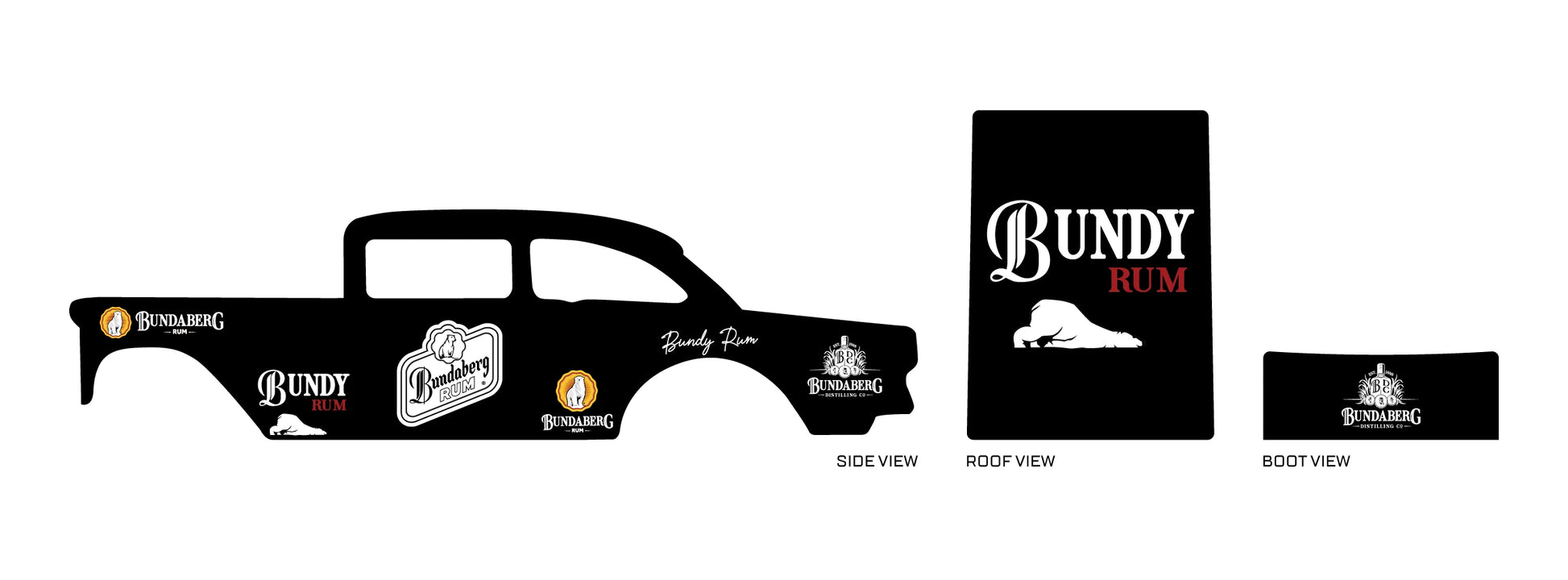Bundaberg Rum B&W