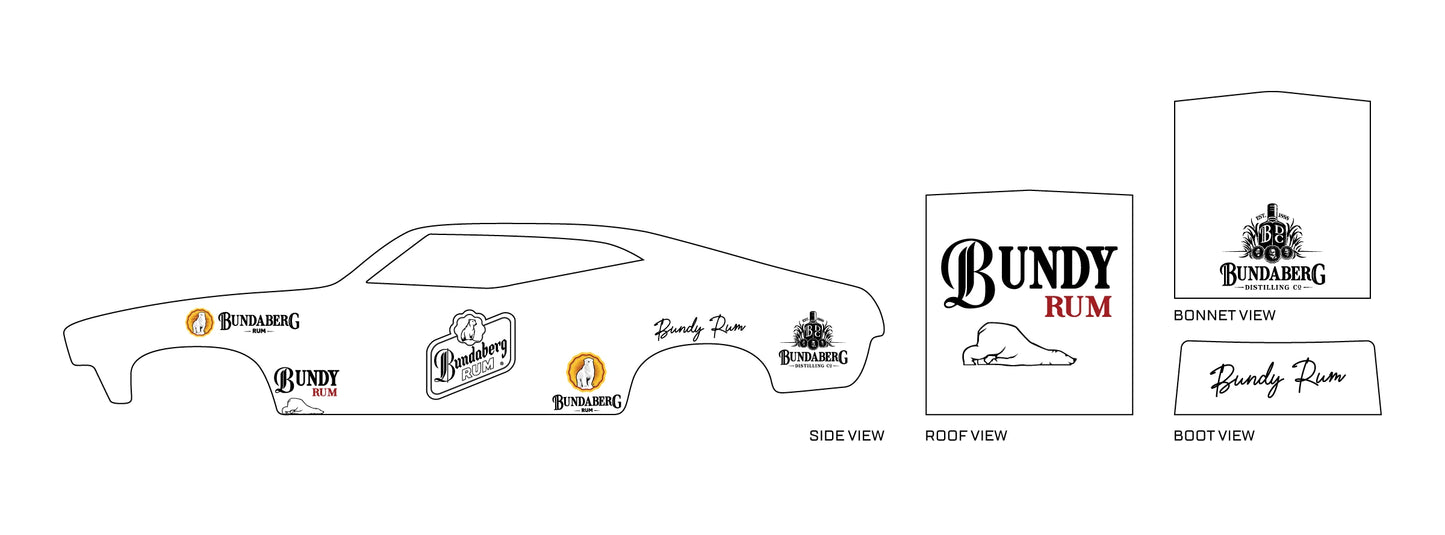 Bundaberg Rum B&W