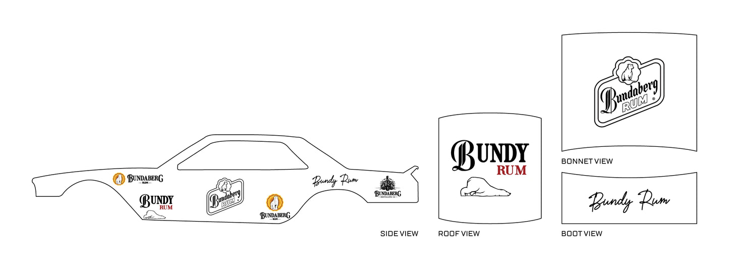 Bundaberg Rum B&W
