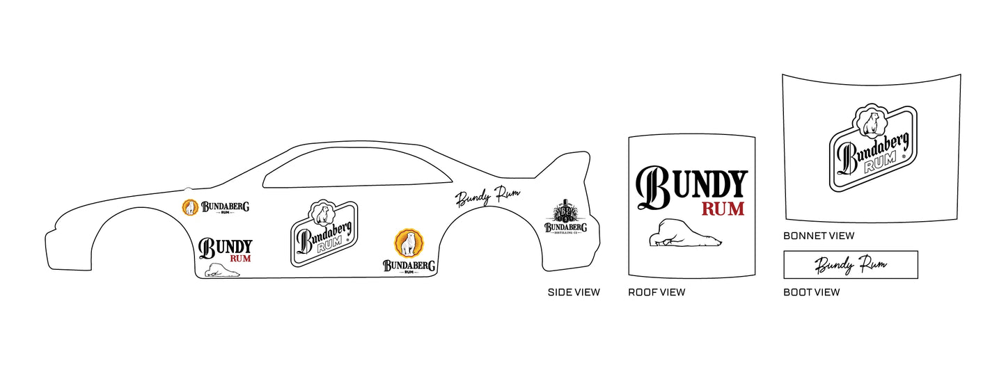 Bundaberg Rum B&W