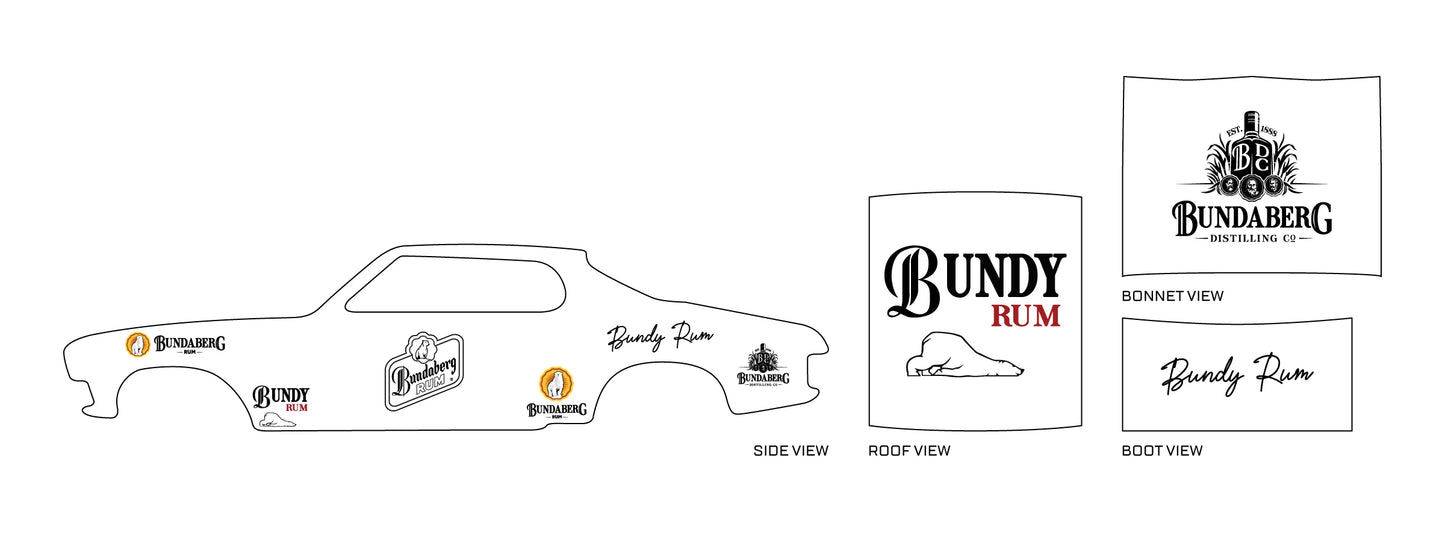 Bundaberg Rum B&W