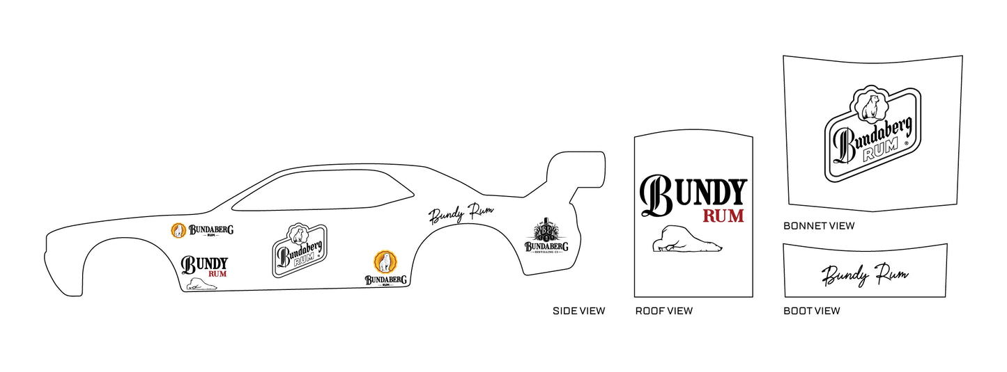 Bundaberg Rum B&W