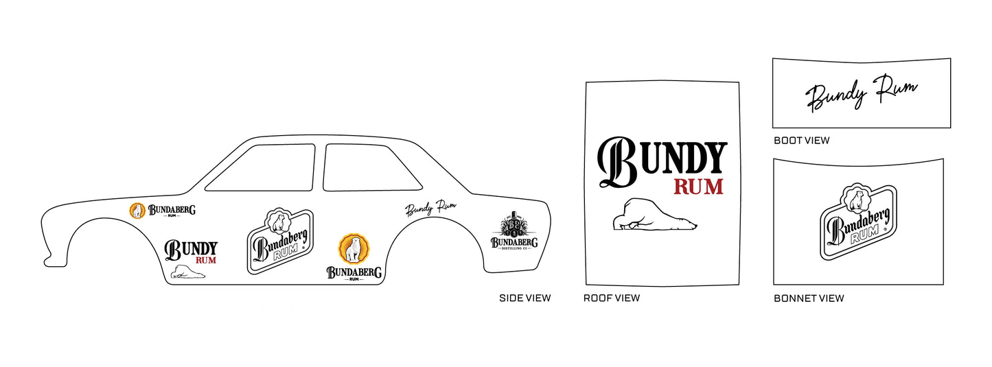 Bundaberg Rum B&W