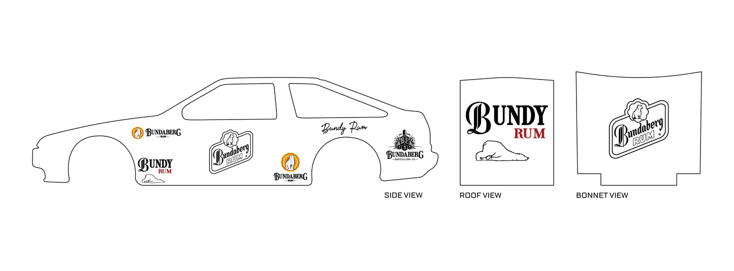 Bundaberg Rum B&W
