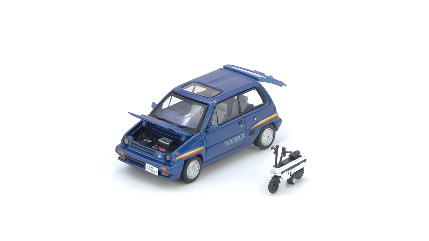 Honda City Turbo II Blue