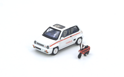 Honda City Turbo II White Mod Version