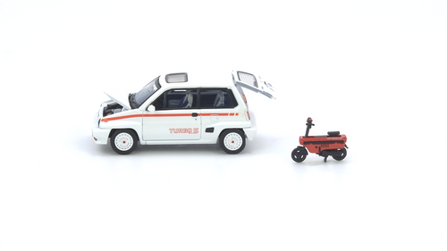 Honda City Turbo II White Mod Version