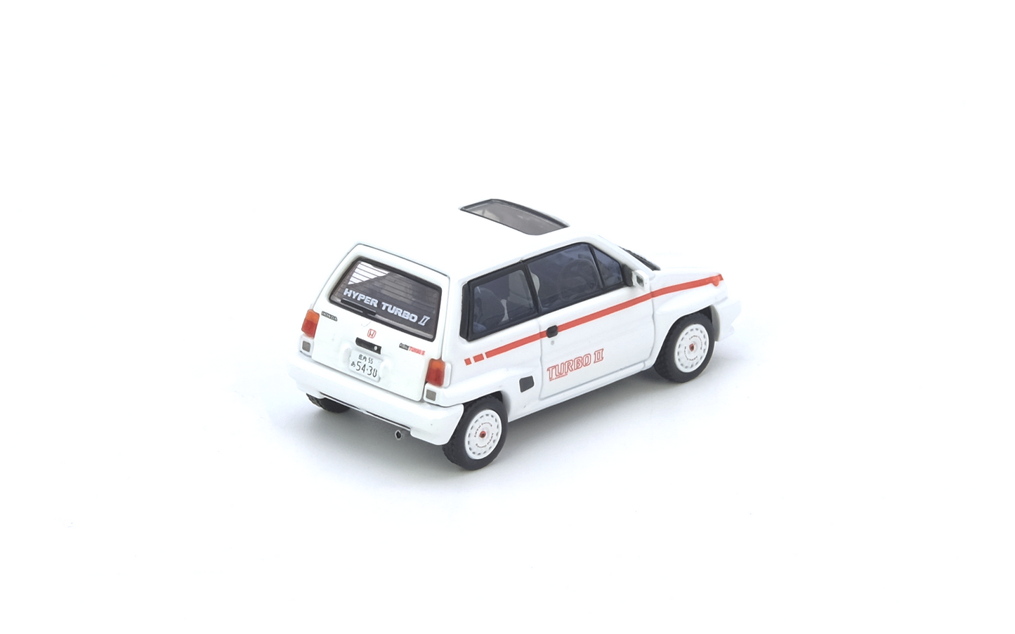 Honda City Turbo II White Mod Version