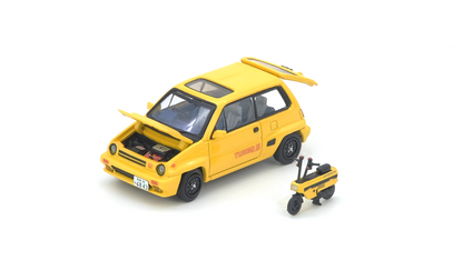 Honda City Turbo II Yellow