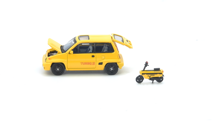 Honda City Turbo II Yellow