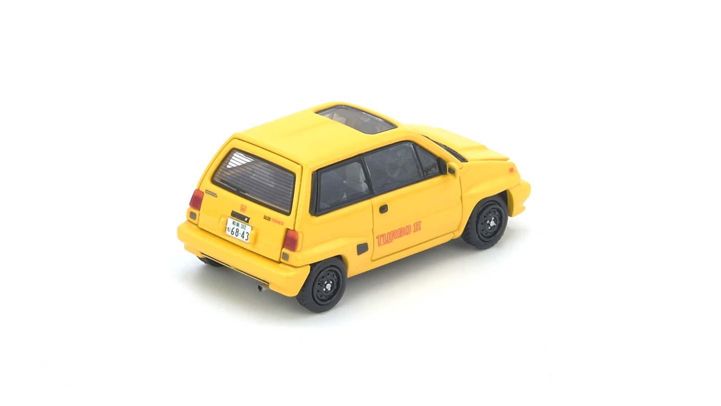 Honda City Turbo II Yellow