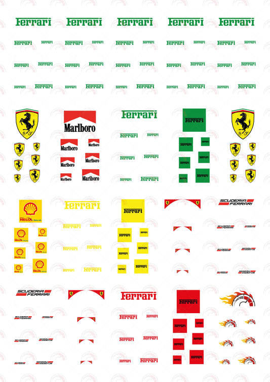 Ferrari Text (Green)