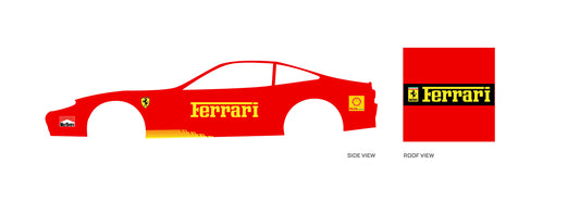 Ferrari Text (Yellow)