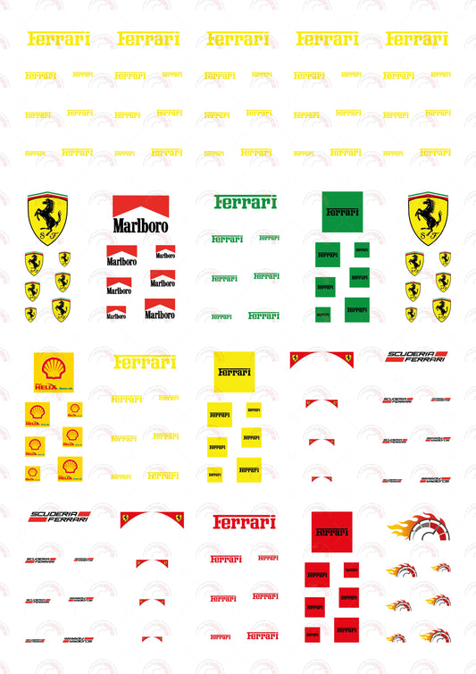 Ferrari Text (Yellow)
